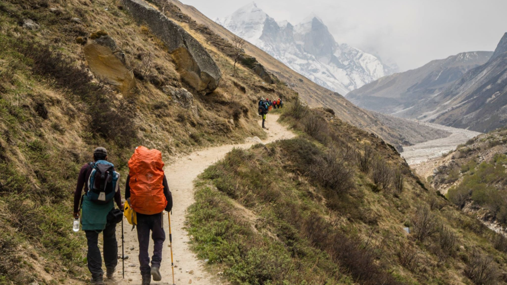 High altitude trek Gaumukh Tapovan Roopkund